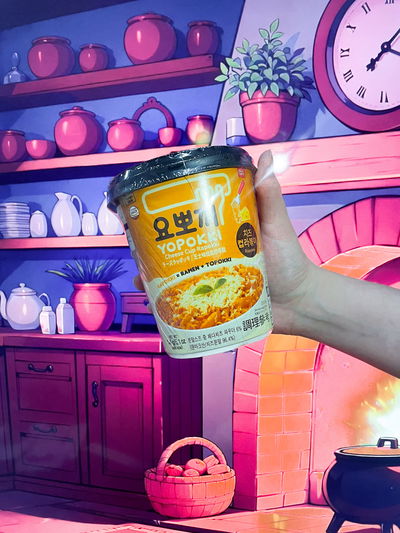 Rapokki (Ramen + tteokbokki) YOPOKKI Queso