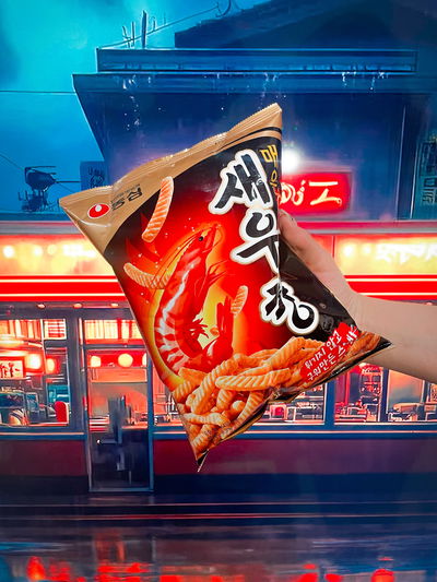 Snack NONGSHIM Shrimp crackers picante