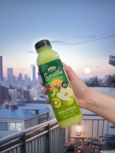 Bebida NAWON (Kiwi, manzana y mango)