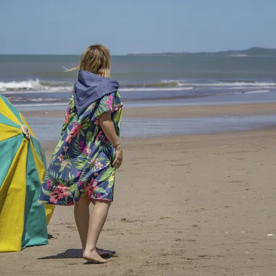 Beach poncho Estampado Adultos