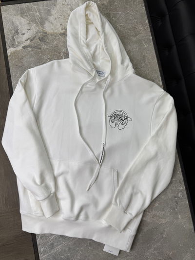 OFF W HOOD SWEATSHIRT BLACK ARROW