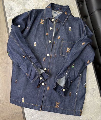 LV DENIM SET: SHIRT & PANTS