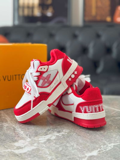 LV TRAIL SNEAKER KIDS RED