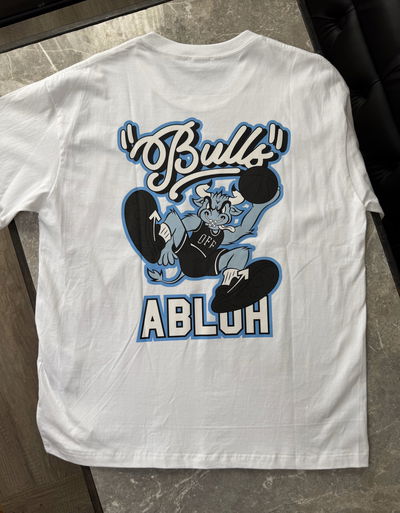 OFF W T-SHIRT WITH BULLS ABLOH