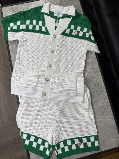 CB KNITTED SET SHIRT AND SHORT