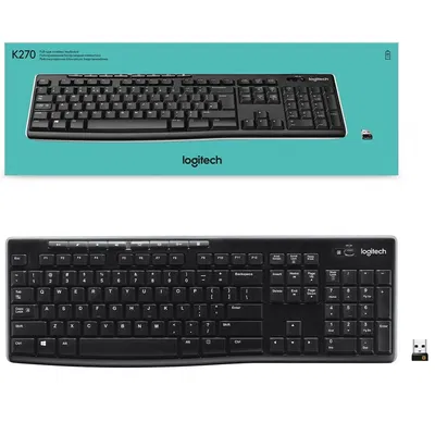 TECLADO WIRELESS LOGITECH K270