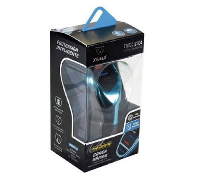 CARGADOR PARA AUTO TIME 4.2A