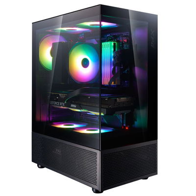 GABINETE XPG INVADER X MINI BLACK X5 FAN ARGB