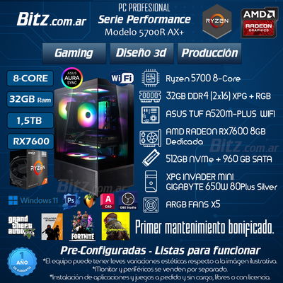 PERFORMANCE 5700R AX+