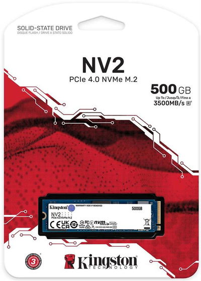 SSD KINGSTON NV2 NVMe M.2 500GB