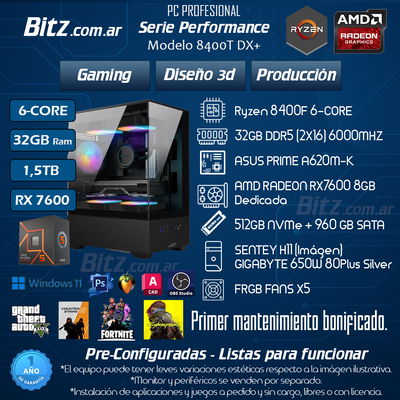 PERFORMANCE 8400R DX+