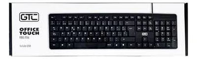 TECLADO USB GTC STANDARD OFFICE