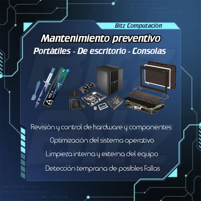 Limpieza FULL de PC Gamer básica en taller