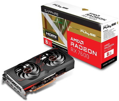 PLACA DE VIDEO AMD RADEON RX 7600 8GB SAPPHIRE PULSE OC