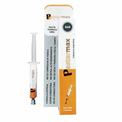 PASTA TÉRMICA PASTERMAX G60 CARBONO