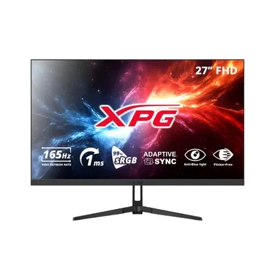 MONITOR XPG RIFT R27F6 27" 165HZ 1MS HDMI 2.0 - DISPLAY PORT 1.4 FHD