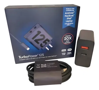 CARGADOR MOTOROLA TURBO POWER 125W