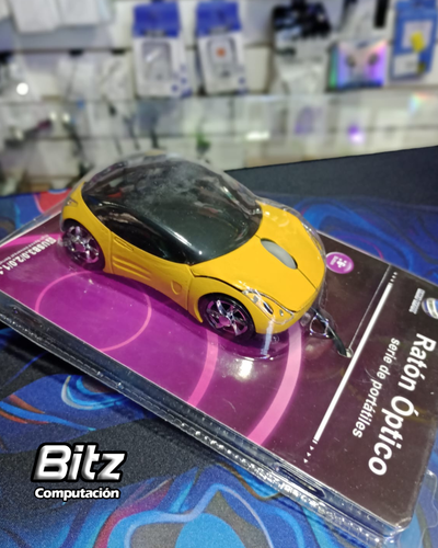Mouse óptico diseño auto deportivo 2000dpi