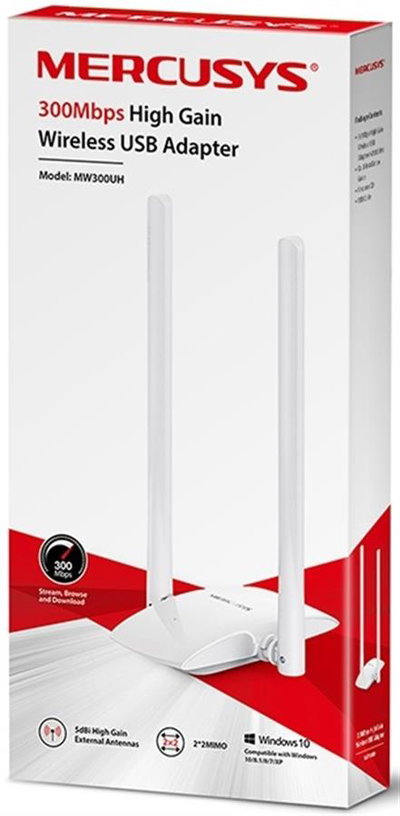 ADAPTADOR Wifi USB Mercusys Alta Ganancia