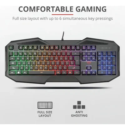 TECLADO GAMER TRUST AVONN GXT 830RW