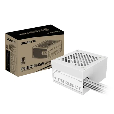 FUENTE GIGABYTE 650W P650SS ICE WHITE PLUS SILVER