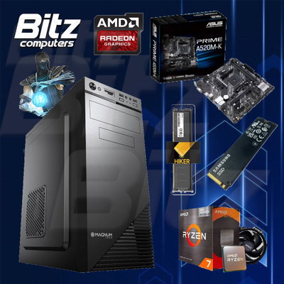 PC Ryzen 7 5700G - 8GB - 256GB m.2 - Magnum Tech 600w