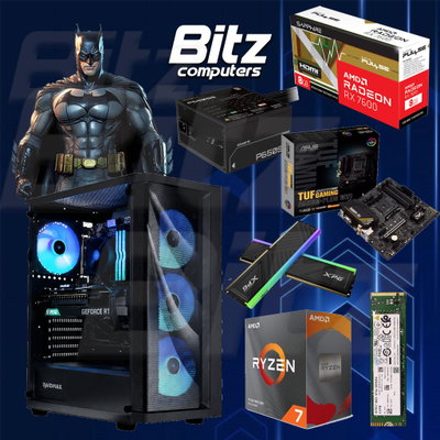 PC TUF Ryzen 5700 - RX 7600 8GB - 16GB XPG - 512GB m2 - 650W