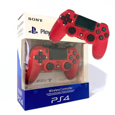 Joystick Doubleshock 4 PS4 y PC Rojo