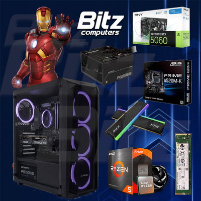 PC Ryzen 5500 - RTX 5060 8GB - 16GB - 512GB m2 - 650W