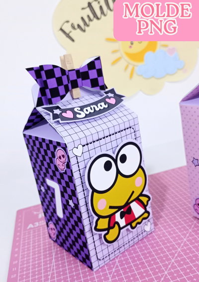 MILK BOX MOLDE PNG 