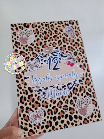 Calendario 12 días ANIMAL PRINT 