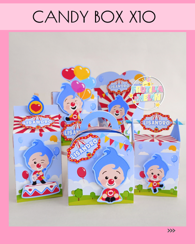 CANDY BOX x10 - PLIM PLIM 
