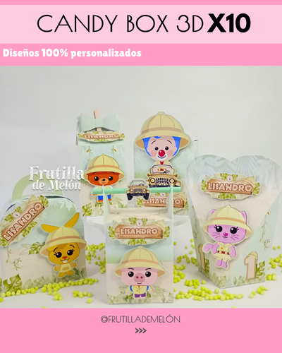 CANDY BOX X10 - PLIM SAFARI 