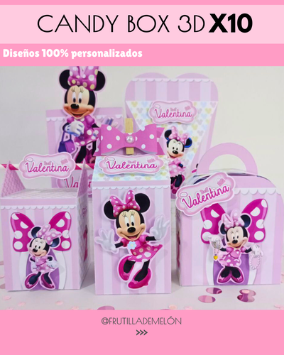 CANDY BOX X10 - MINNIE 