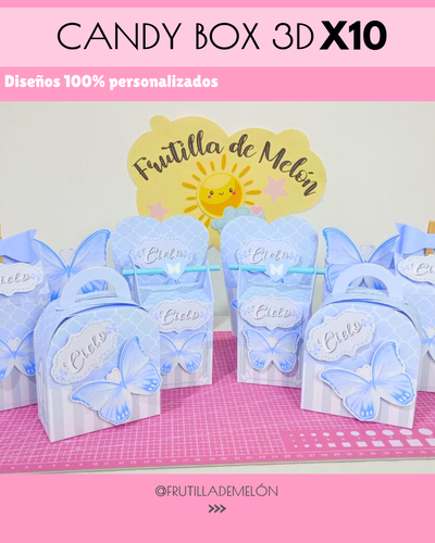 CANDY BOX x10 - MARIPOSA 