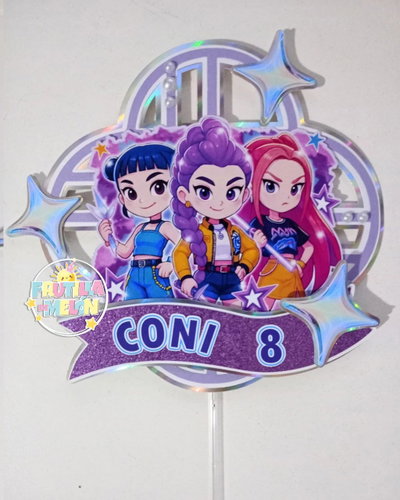Cake Topper 3D HUNTRIX 