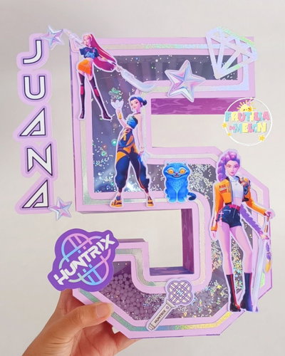 Número shaker con luz HUNTRIX 