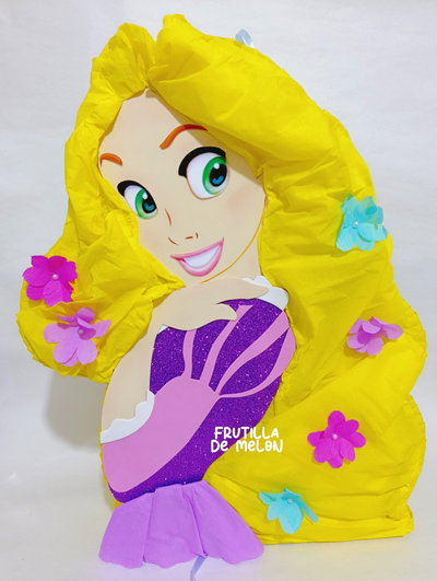 Piñata Rapunzel 