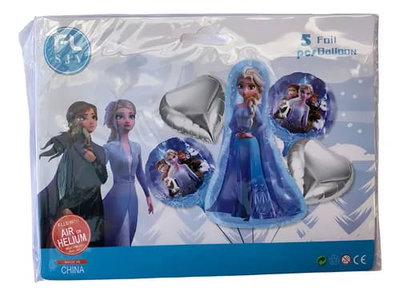SET 5 GLOBOS FROZEN