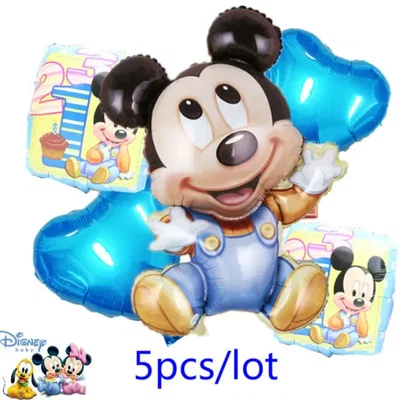 SET 5 GLOBO DE MINI Y MIKEY