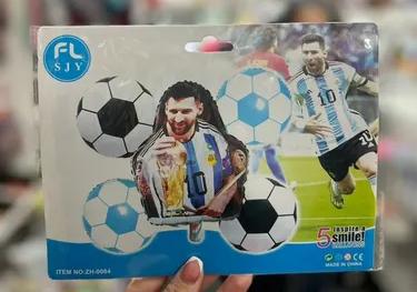 SET 5 GLOBOS ARGENTINA MESSI