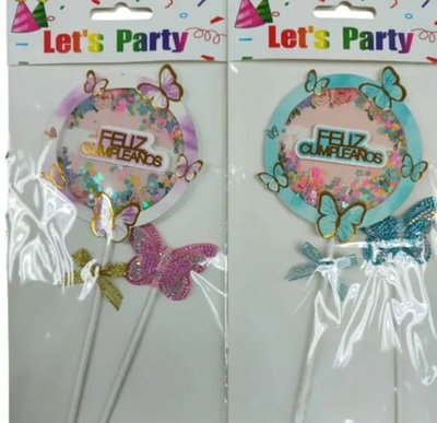 CAKE TOPPER MARIPOSA