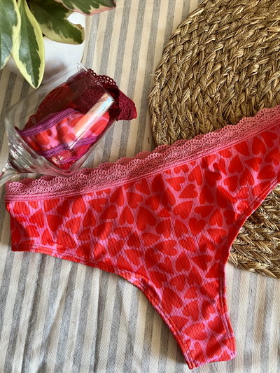 Bombachita corazones rosa