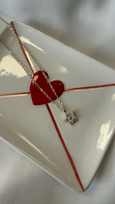 Collar mini margarita 