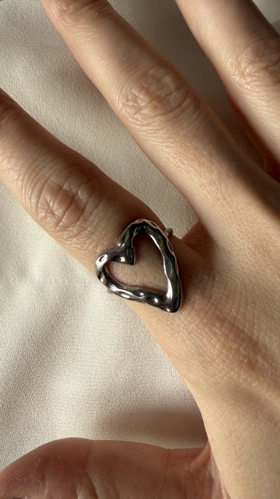Anillo corazón 