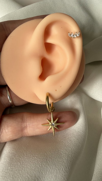 Argollitas estrella 