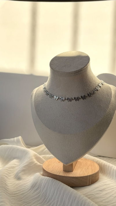 Collar mariposas
