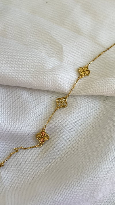 Pulsera 3 trébol 