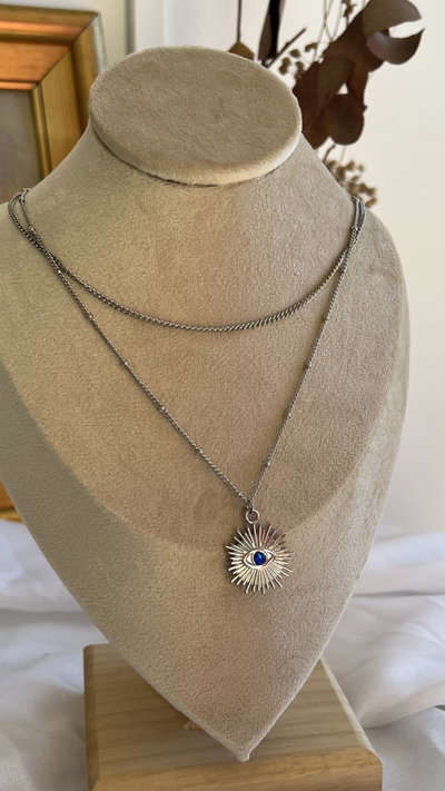 Collar ojo turco