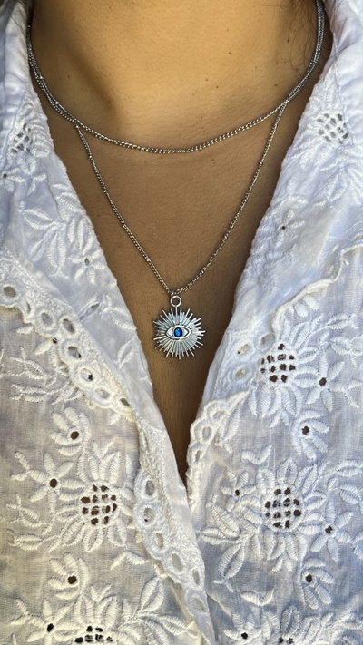 Collar ojo turco